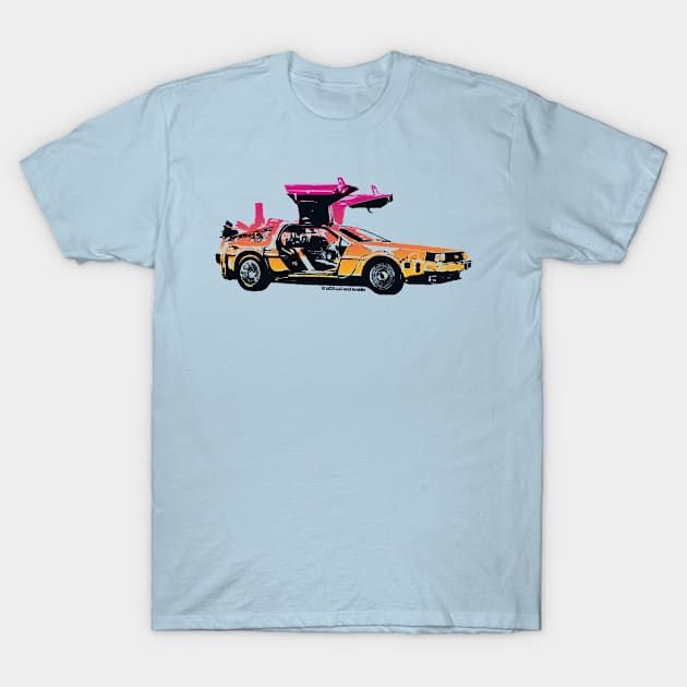 Back to the future. Open hatch delorean. Birthday party gifts. Perfect present for mom mother dad father friend him or her T-Shirt by SerenityByAlex